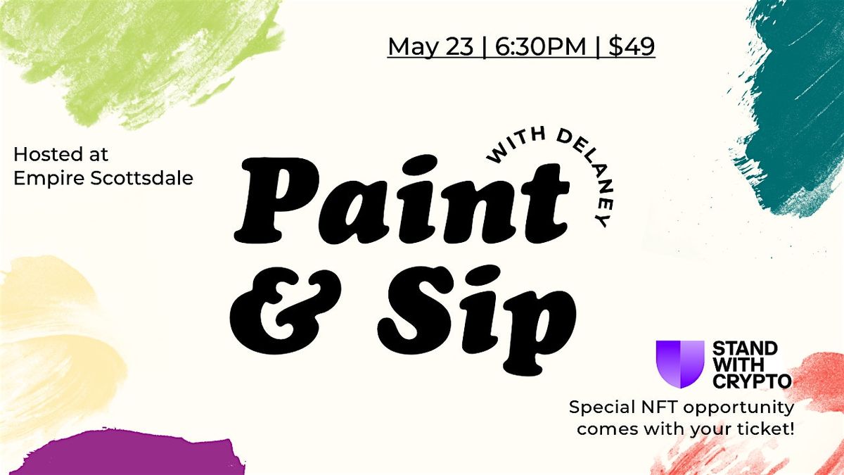 Paint & Sip Evening With Friends, 23 May | Event in Scottsdale | AllEvents