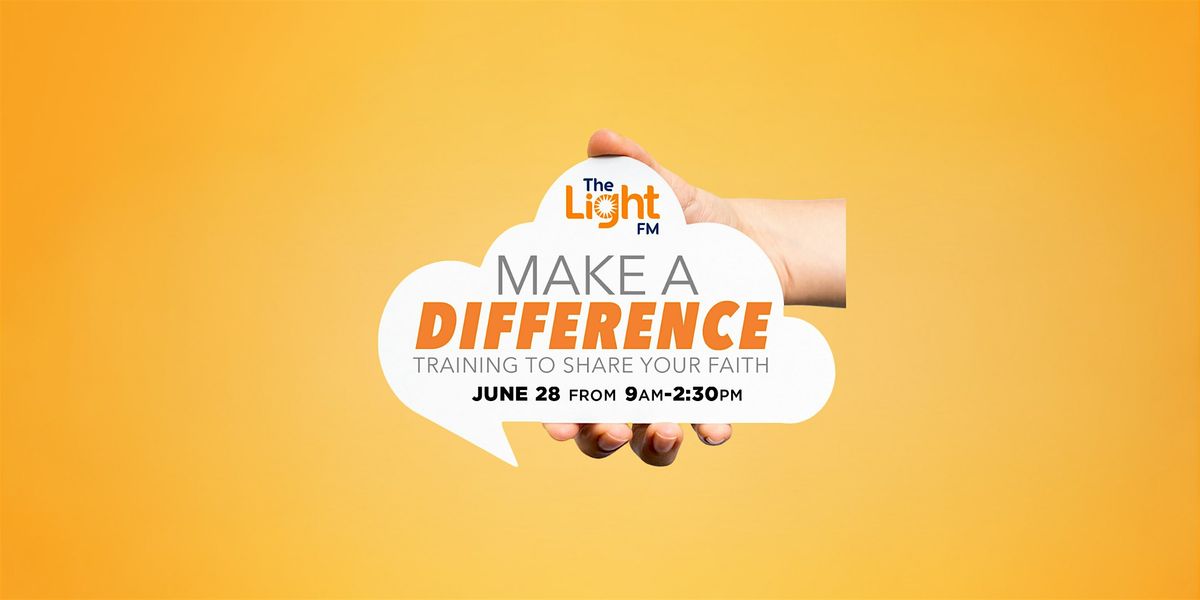 The Light FM's Make a Difference Training, 28 June | Event in Knoxville | AllEvents